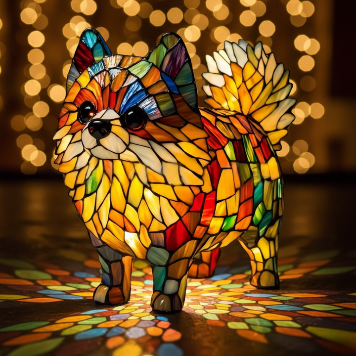 Zářivý Pomeranian